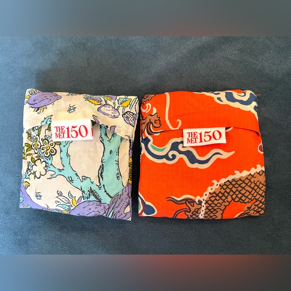 Baggu The Met (Garden Gathering and Dragon Prints) reusable bags